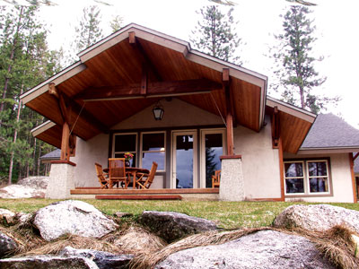 Mountain Gable: Eco-Friendly Home Plans Image